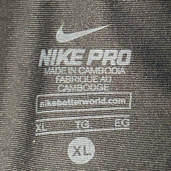 Nike Pro Hyperstrong Core Padded Football Shorts Men's XL Black 839933-010 - Picture 7 of 11